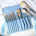 thumbnail image 2 of 10 Makeup Brush Set Loose Powder Brush Eyeshadow Brush Foundation Brush Soft (10 blue bridge bare + envelope bag), 2 of 16