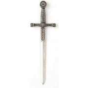 All Metal Miniature King Arthur's Excalibur Sword Letter Opener Made in Toledo, Spain