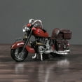thumbnail image 4 of mfyjkho Figura de motocicleta vintage, adorno de metal para sala de estar, dormitorio o escritorio, 26 x 16 x 7,5 cm, 1 pieza, 4 of 8