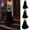 A, variant on Homellea Black Glow in the Dark Ghost Halloween Decoration, 25.59 Inch Standing Ghost with Green Luminous Face for Front Porch, Yard, Patio, Entryway, Garden and Party Decor