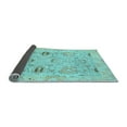 thumbnail image 2 of Ahgly Company Indoor Rectangle Oriental Light Blue Traditional Area Rugs, 3' x 5', 2 of 4