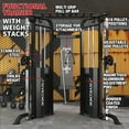 Syedee Functional Trainer Cable Machine, 2000LBS Cable Crossover