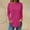 Hot Pink, variant on Njoeus Long Sleeve Shirts for Women, Tops for Women Trendy Womens Long Sleeve Tops Round Neck Shirts Women Basic Tee Shirt Loose Tunic Tops Dressy Blouses S-3XL