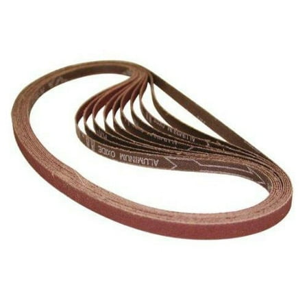 Makita A-34584 1/2" x 21" Abrasive Belt, 80 Grit, 10 per package