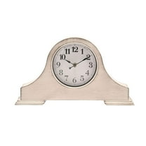 Hometime Mantel Clock 36cm - White