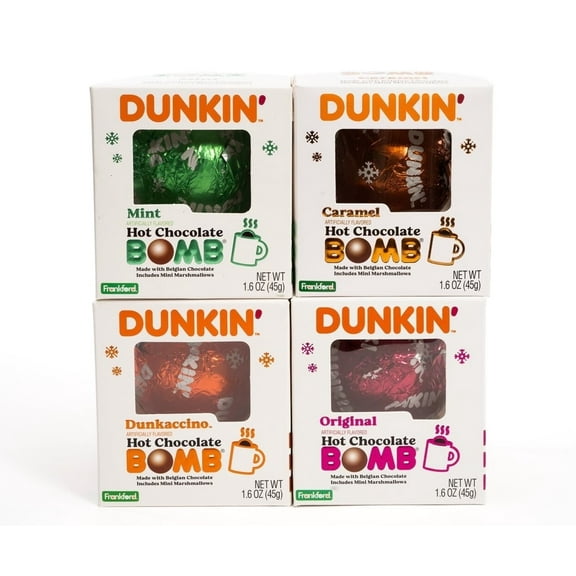 Dunkin' Hot Chocolate Bomb 4 Pack