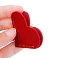 thumbnail image 4 of Giyblacko Back To School Supplies Sale Bookmarks Clip Book Heart-shaped Corner Page Protective Bookmark Cover Bookmark Leather Office & Stationery, 4 of 7