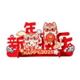 thumbnail image 3 of Abbracc 2025 Chinese New Year Tabletop Decoration Cartoon for Store Desk Celebration A, 3 of 9