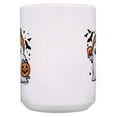 thumbnail image 4 of Halloween Mug Cute Halloween Ghost With Candy Apple 15oz Ceramic Coffee Mug, 4 of 7