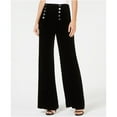 thumbnail image 2 of Nanette Lepore Womens Sailor Casual Wide Leg Pants, Black, 8, 2 of 2