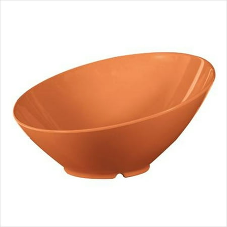 Quartz Pumpkin - Diamond Harvest 1.9 qt 12 x 6.25 Cascading Bowl Pumpkin Melamine/Case of 6