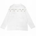 thumbnail image 5 of NMMUED Womens Christmas Sweaters Christmas Cardigan for Women's Outerwear Christmas Cardigan Sweaters for Women Soft Sweaters for Women Christmas Gifts for Women Cardigan Sweaters for Women Beige 2 L, 5 of 5