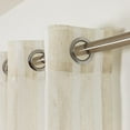 thumbnail image 3 of Gouchee Home Madison, voilage transparent rayé à œillets, Ensemble de 2 panneaux, 3 of 5