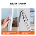 thumbnail image 5 of 10ft Aluminum Leveling Rod with Bubble Vial, Dual-Sided Grade Stick for Construction, Flooring, and Wall Work - Includes Protective Carry Case, 5 of 6