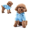 thumbnail image 3 of 4PCS pet suit Teddy Chihuahua polo shirt Teddy Golden Retriever suit puppy suit, 3 of 6