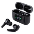 thumbnail image 3 of Auriculares inalámbricos verdaderos Auriculares deportivos Bluetooth 5.0 Auriculares internos con pantalla digitalNegro, 3 of 8
