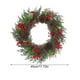 thumbnail image 3 of Christmas Wreaths Pines And Red Berry Decorations Christmas Rattan Ornaments Wreaths, 3 of 8