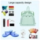 thumbnail image 4 of Hukapapa Bolsa de almacenamiento para natación con separación en seco y húmedo con espacio para zapatos, bolsa de entrenamiento de natación para estudiantesverde, 4 of 6