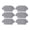 Burgundy, variant on Compatible With Xiaomi Mi Robot Vacuum-Mop Pro STYTJ02YM Viomi V2 V3 SE Conga 3490 3690 Accessories Main Side Brush Hepa Filter Mop Parts