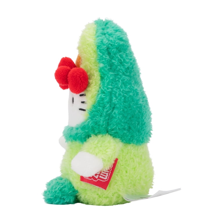 BumBumz by Russ 4.5-Inch Hello Kitty Avocado Plush Toy, Sanrio