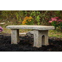 Stone Curved Bench