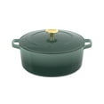 thumbnail image 1 of Cazuela Cuisinart Chef's Classic de hierro fundido esmaltado, 7 litros, espuma de mar, 1 of 1