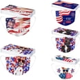 thumbnail image 1 of HUGFEGWE 50Pcs 4th of July Disposable Adults Face Masks,3 Ply Protective Disposable Face Masks with Independence Day Patriotic Designs (Independence Day M) CJB91-40817, 1 of 7