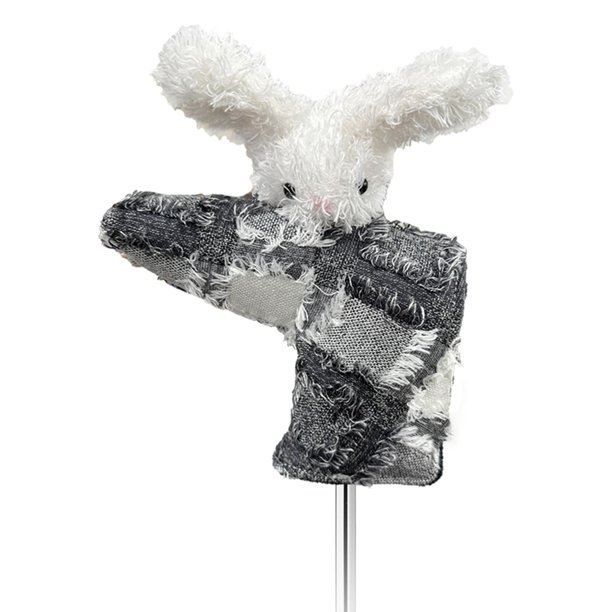 Golf Putter Headcover Golf Putter Head Cover para Mujeres Hombres Accesorios de Golf Negro shamjiam Funda para putter de golf