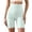 Mint Green, variant on High Waist Yoga Shorts Control Shapewear Postpartum Firm Plus Size Workout Bottoms, XXXXL, Mint Green