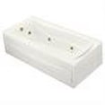 thumbnail image 2 of Kohler Mariposa 6' Whirlpool Bath Tub with Integral Apron, Left Hand Drain and Heater, 2 of 2