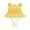 Yellow, variant on Ticikt Adorable Bear Ears Fisherman Sun Hat for Kids with Wide Brim and Adjustable Drawstring for Summer Outdoor Activities,Color:Light Gray