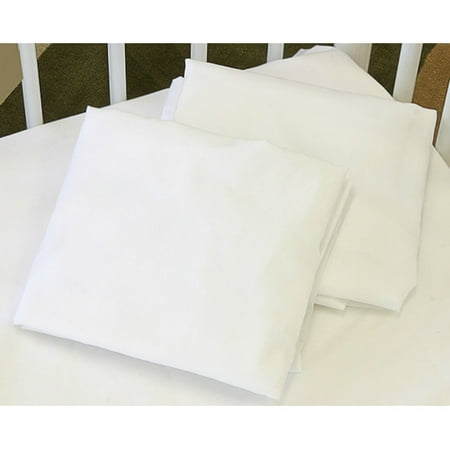 L.A. Baby Cotton Knitted Flat Crib Sheet