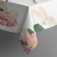 thumbnail image 2 of Pioneer Flower Floral Print Pattern Rectangle Tablecloth 60"x120",Waterproof Polyester Rectangle Table Cloth, Wipeable Spillproof Polyester Tablecloth for Dining, Camping, Indoor and Outdoor, 2 of 6