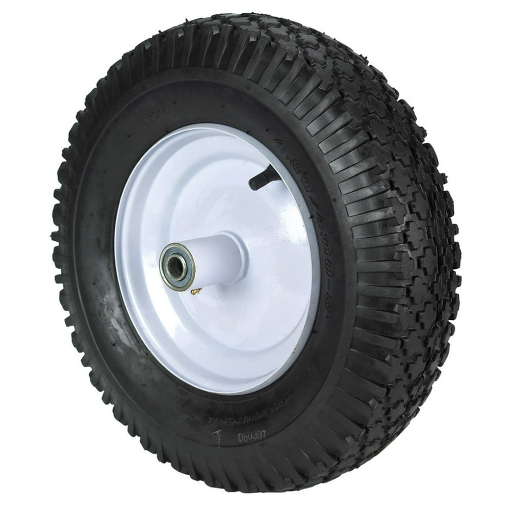 Arnold® WB468K Knobby Tread Wheelbarrow Wheel, 480/400 x 8"