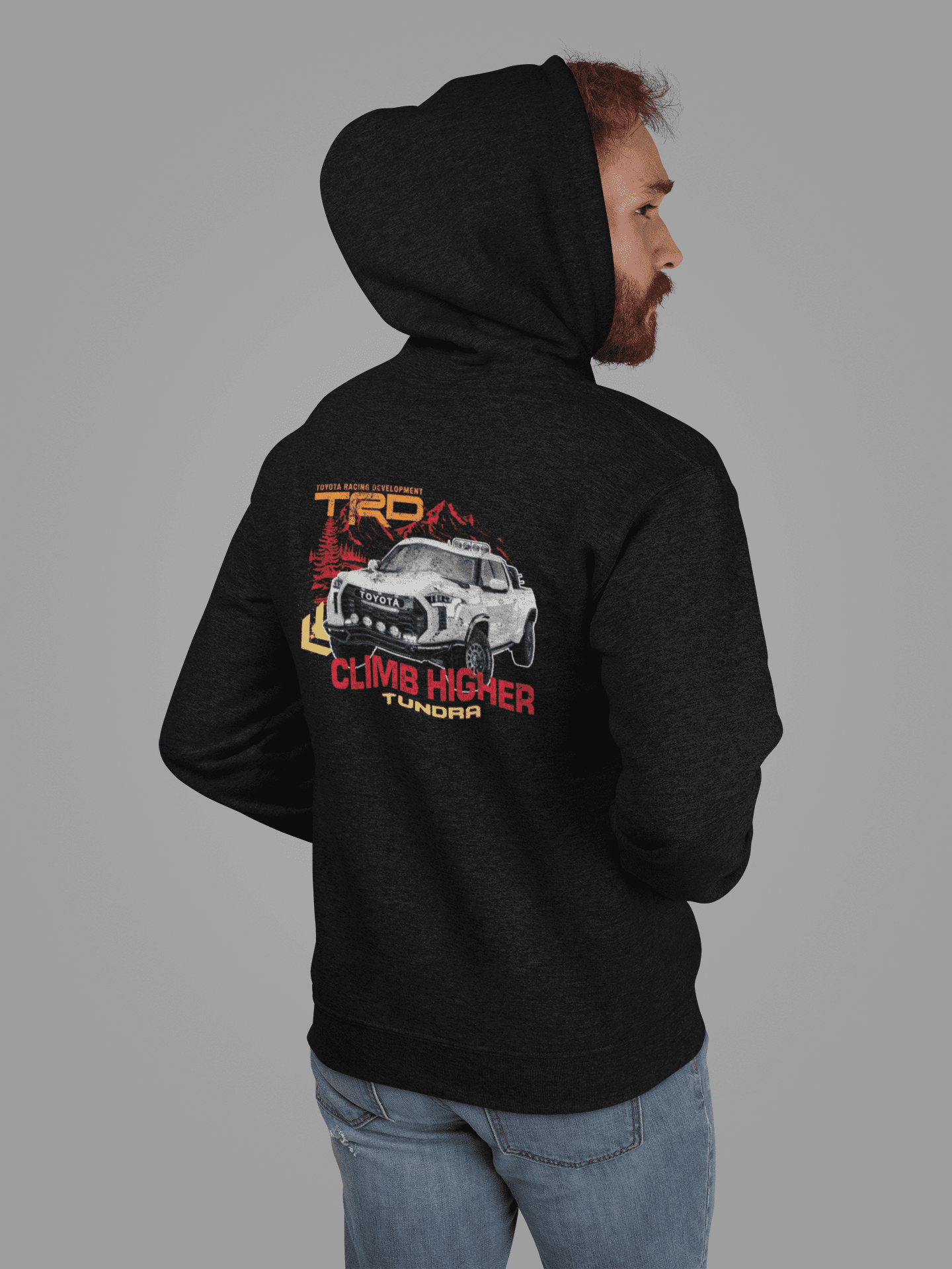 Toyota Tundra TRD Zip-Up Hoodie-Climb Higher
