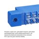 thumbnail image 4 of Tarjeta Borde Conector Azul Zócalo 16 Pasadores Soldar Ojal 3,96mm Paso para Impreso PCB Circuito Placa, Arcade, 4 of 7