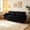 Black + Corduroy + 2 Seat, variant on AUU Modern 80.7-Inch Corduroy Loveseat Sofa – 2-Seater Couch with Rolled Armrests, Iron & Wood Frame, Upholstered for Living Room or Apartment