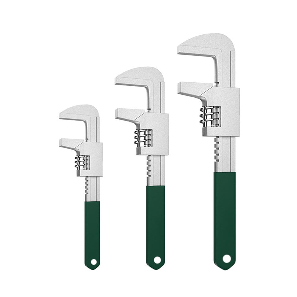 F Type Adjustable Wrench Large Opening Bathroom Wrench Pipe Pliers Wrench 15Inch Fangkenuo