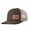 Army green and khaki, variant on GOD IS GOOD Leather Patch Letter Embroidered Color Block Trucker Hat Unisex Adjustable Cotton Breathable Fashion Cap for Travel Daily Wear