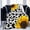 Sunflower 16, variant on Cow Print Sunflower Throw Blanket Flannel Fleece Bed Blanket Cozy Air Conditioning Blanket Plush Blanket for Bedroom Living Sofa Car 50"x40"