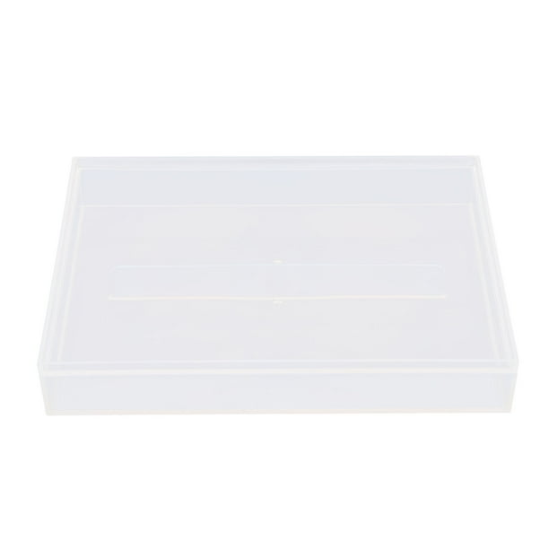 Plastic Tea Bag Holder Clear Tea Box with Lid Capsule Coffee Bag Holder