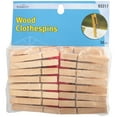 Symmetry Wood Clothespin Value Pack, 50 count