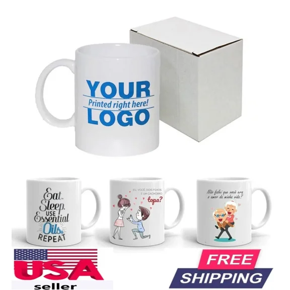 Personalized Mug Custom Text Photo Name Gift Coffee Funny Day Ceramic 11Oz Cup