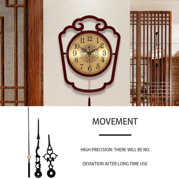 Kit De Mouvement D'horloge Murale à Quartz Avec Carillon Musical - Mécanisme De Réparation Pour Horloges DIY, Pendule, Tige 17 Mm
