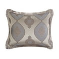 thumbnail image 3 of Chic Home Lazzel 13-Piece Jacquard Comforter Set, Queen, Taupe, 3 of 8
