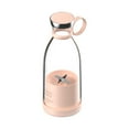 thumbnail image 2 of Electric Juicer Cup Handheld 380ml Small Juice Maker for Travel Camping Work Pink, 2 of 8