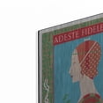 thumbnail image 2 of Luxe Metal Art 'Adeste Fidelis' by David Chestnutt, Metal Wall Art, 16"x24", 2 of 9