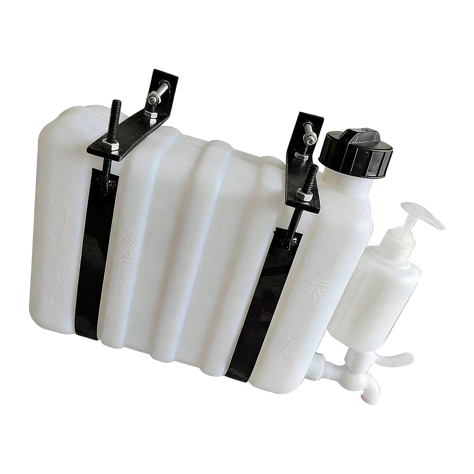 9L Capacity Portable Water Tanks with Faucet For Truck Driver Outdoor Hand Cleaning And Dish Washing Easy Quick Setup