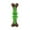 D, variant on Pet Dog Rubber Bone Chewing Toy for Small and Medium Dogs Interactive Hygienic and Durable