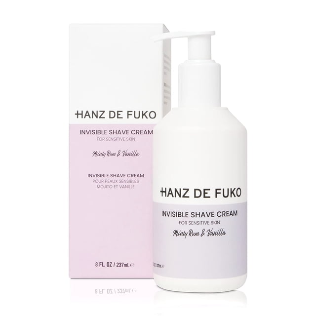 Crema de afeitar Hanz de Fuko Invisible para hombre y mujer 240 ml